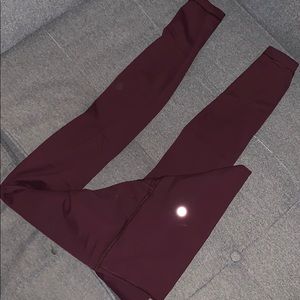Lululemon high rise yoga pants